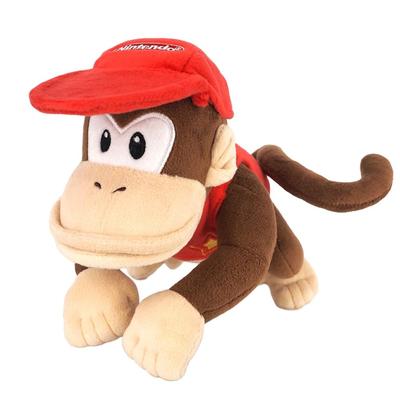 Sanei Boeki Super Mario ALL STAR COLLECTION Diddy Kong (S) W15 X D20 X H18cm Plush Toy AC21