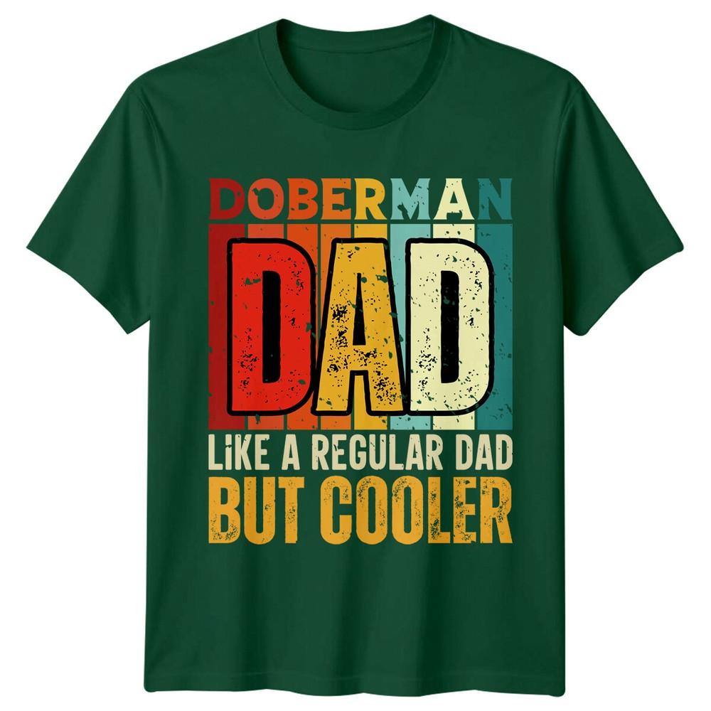 DoberUnisex Dad Unisexs TShirt Dog Breed Lover Father Gift Tee S