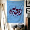 Trabzonspor logo Wall Hanging Printed Fabric Blanket Decorative Tapestries for Bedroom Living Room Home Decor
