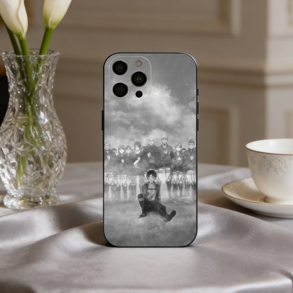 L-Levi A-Ackerman A-Attack O-On T-Titans Phone Case Silicone Soft For IPhone 17pro 16 15 14 13 12 11 X XR Plus Pro Max Plus