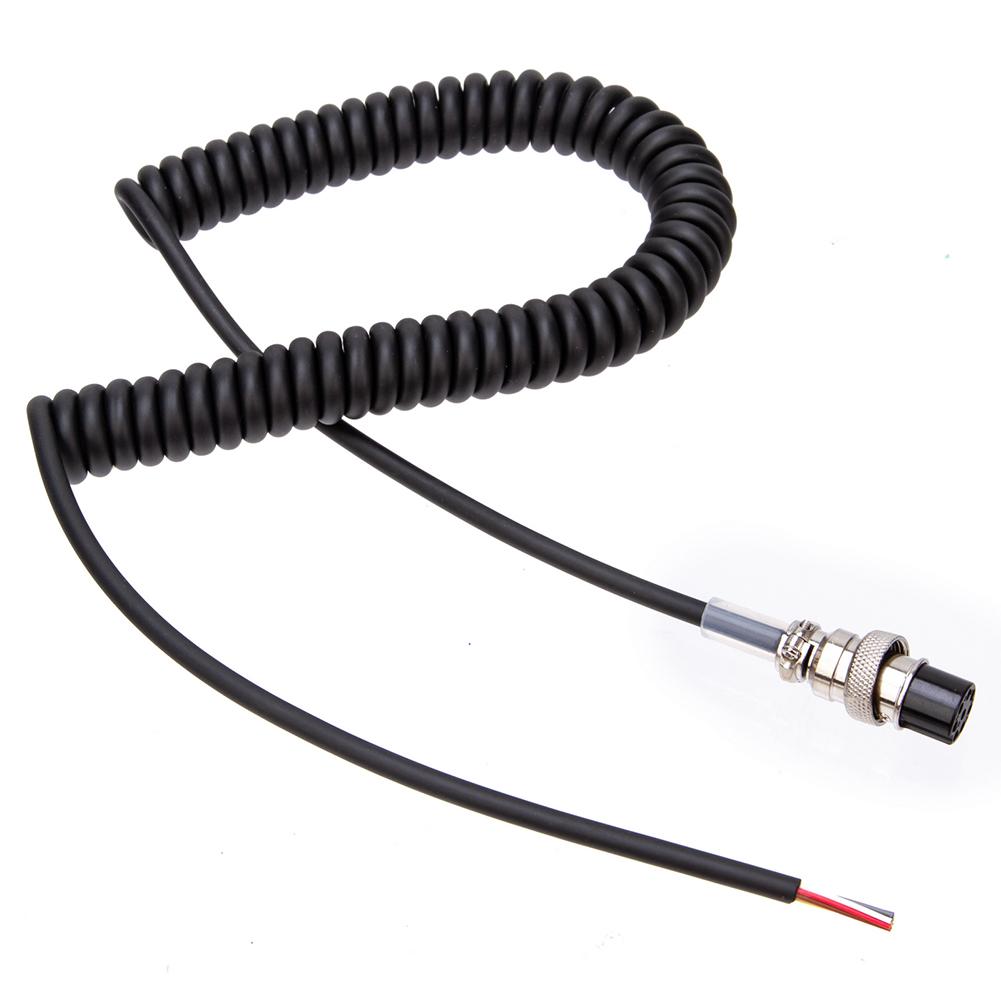 Buy 8 Pin Handheld Speaker Cable VHF/UHF Band Round Plug Microphone Extension Cable Walkie
