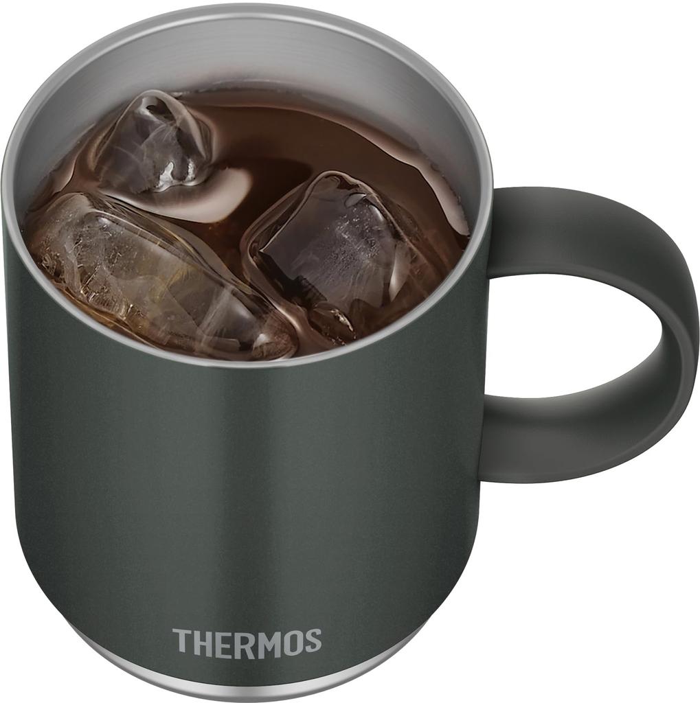 Thermos Vacuum Insulated Mug, 350ml, Forest Green, JDS-351 FG, Dishwasher Safe