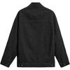 Zara Solid Color Lapel Work Single-Breasted Jacket Men jackets Black 1538430-800