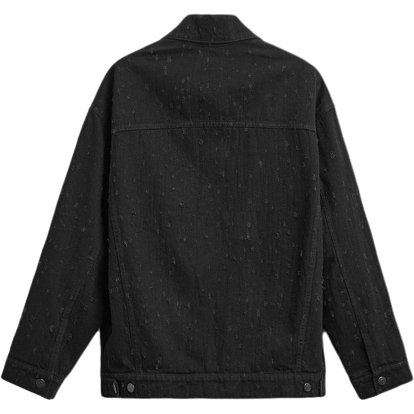 Zara Solid Color Lapel Work Single-Breasted Jacket Men jackets Black 1538430-800