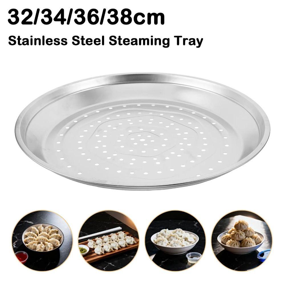 Stainless Steel Steaming Rack Thickened Steamer New Wok Steamer Plate  Kitchen Cooking Accessories
