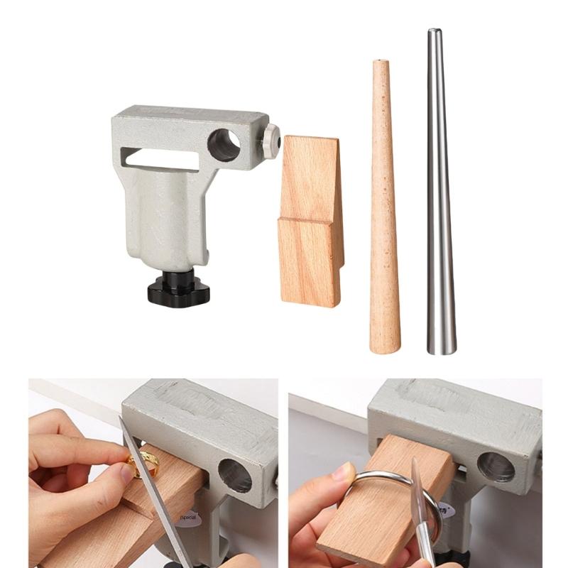 Multifunctional Wood Stainless Steel Jewelry Workbench Clamp Adjustable Holder Suitable for Adjustment and Repair