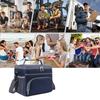 16L Big Capacity Leak Proof Lunch Bag Thermal Large Picnic Cool and Warm Insulated Pack Outdoor Food and Beverage