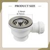Kitchen Sink Plug Food Strainer for Basement