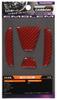 HASEPRO Magical Carbon NEO Rear Emblem (Red) for Honda Stream/CR-V NEH3R