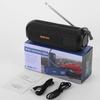 Wireless BT Speaker AM FM Radio Support TF Card Rechargeable Radio for Indoor Outdoor