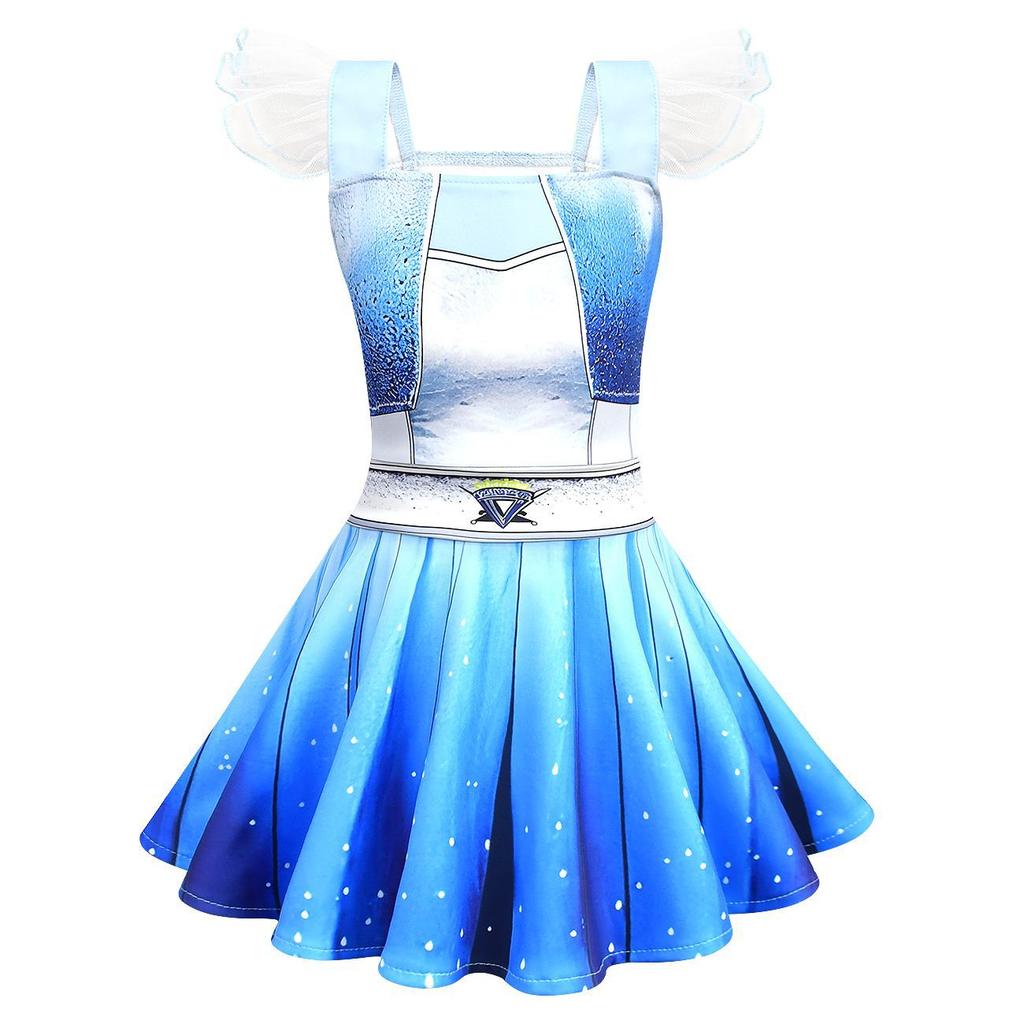 Girls cChloe Cosplay A-Line Dress Kids Performance Party Costume