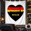 Wall Hanging Tapestry Germany national football team Print Cloth for Living Room Bedroom Home Decor
