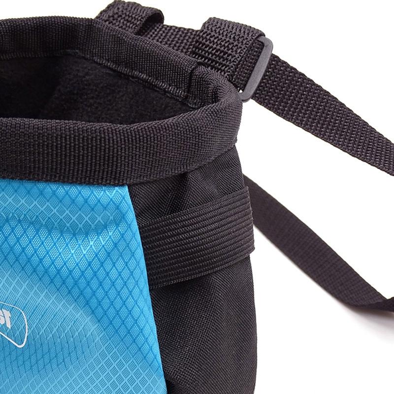 Magnesium Powder Bag Pockets Rock Climbing Chalk Bag Waterproof Dry Hand Powder Bag Portable Outdoor Hiking Nonslip