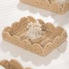 Handgeweven papieren touw opbergbak Huisdecoratie voor bureau Diverse mand Multifunctionele opbergmand Creatieve decoratieve opberg
