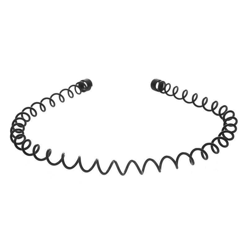 Metal Wavy Headband Stylish Headband Thickened Face Wash