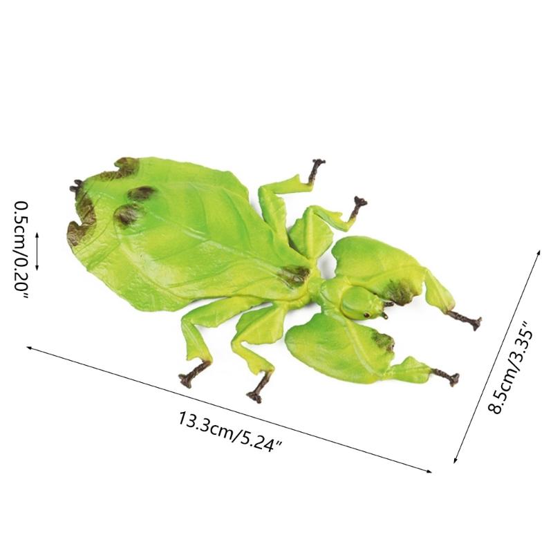 Simulation Insect Small Animal Toy Mosquitoes OrchidsMantis SpadeBeetle Simulation Animal Model Home Garden Ornaments