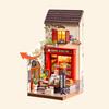 ROBOTIME Rolife 3D Puzzles Vienna Bookstore DIY Miniature House DG183