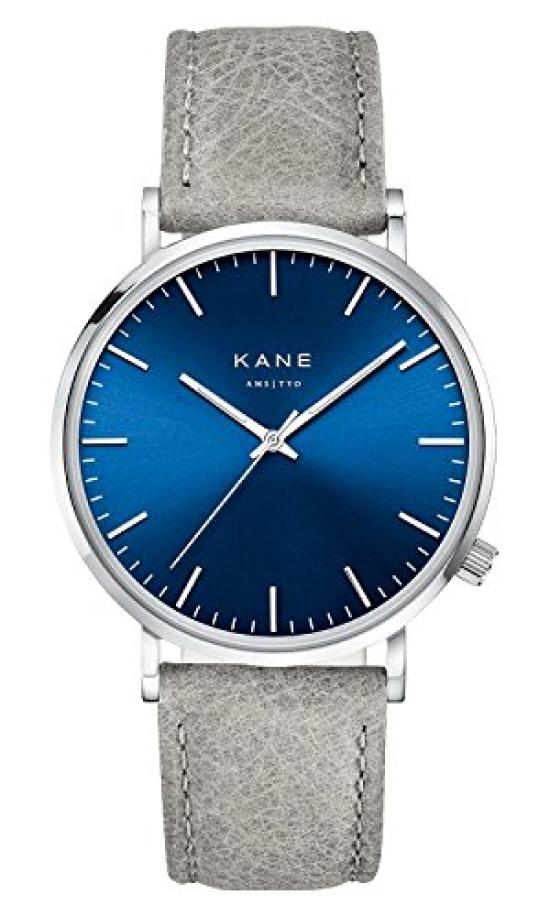 

[Оригинал] Мужские часы KANE 39 мм, синие, арктические, городские, серые