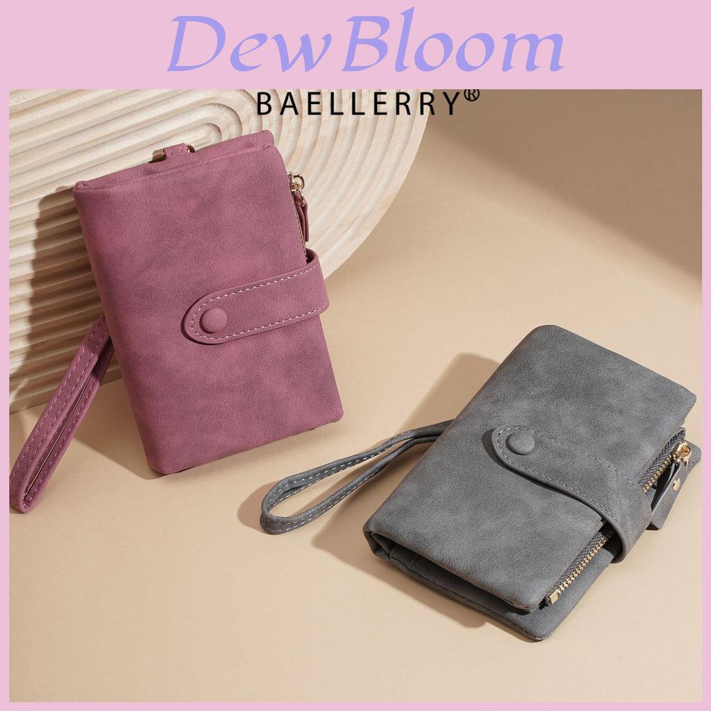 Fashion Pu Wallet For Women With Multiple Card Slots And Zipper Closure