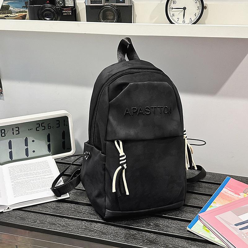 Small Backpack Female Student Versatile Go Out To Play Lightweight Small College Student Travel Backpack Male Trend Schoolbag