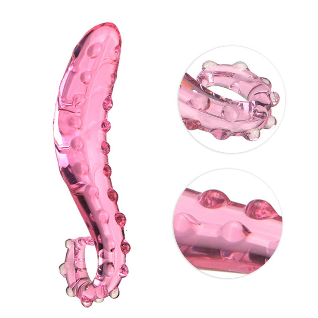 Glass AnalsBeads Butt Plug Adult Toy Prostate Massager Glass Crystal Dildo Female Masturbations Couple Filrting Sex Tool