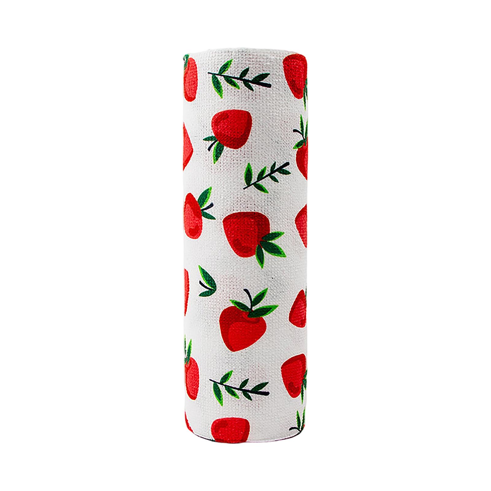 

Microfiber Cleaning Cloth Roll, Tear Away Microfiber Towel Roll, Reusable Paper Towel For Kitchen One Size