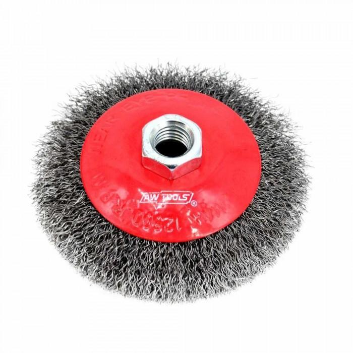 AW Tools Conical M14 Wire Brush