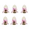 Pack of 6 Hollow Birdcage Iron Candy Box Jewelry Small Item Holder Exquisite Craftsmanship for Storing Small Accessories
