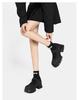 Fashion 2025 New Retro Single Shoes Shallow Square Toe Women's Shoes Round Toe Women Fashion Thick Heel Mary Jane Shoes