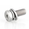 304 Stainless Steel Phillips Pan Head Hex Socket Combination Screw Bolt