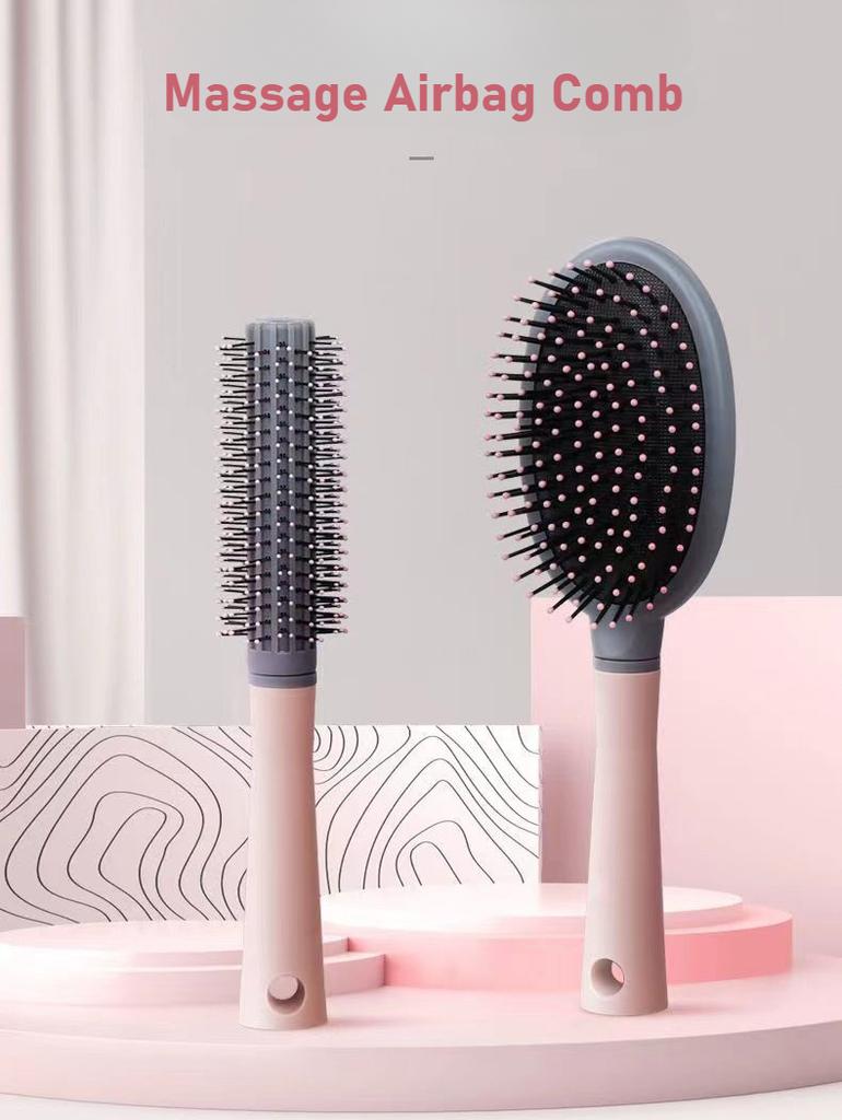 Airbag Comb High Skull Top Big Curved Comb Fluffy Hair Massage Styling Girls Comb