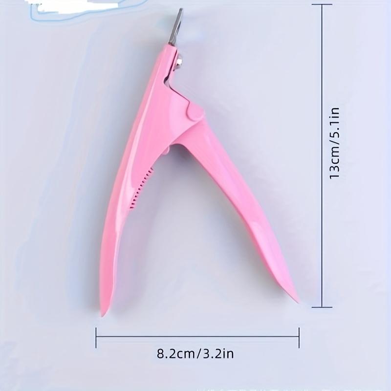 Stainless Steel U-shaped Nail Clipper Professional Nail Capsule Cutter Manual Nail Trimming  Daily Salons Home Care Scissors