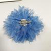 Handmade Lace Flower Brooch Clothing Dress Neck Decoration Irregular Organza Chest Flower Sewing Applique Accessories