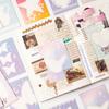 200Sheets/4Packs Star Butterfly Pattern Sticky Notes, Creative Multi-Purpose Square Notes, Easy to Apply and Write