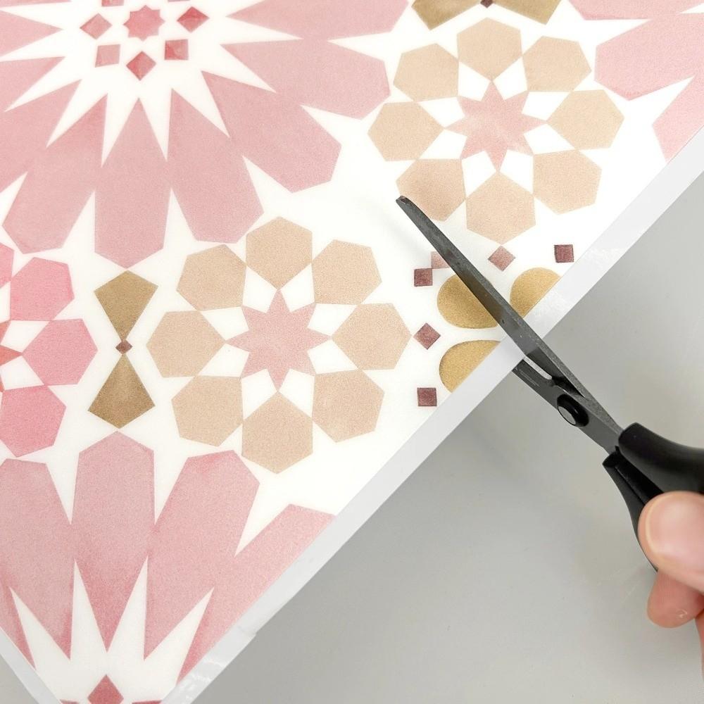 6 Pezzi Piastrelle Adesive Impermeabili per Pavimenti 30x30cm Adesivi per Pavimenti in PVC Rimovibili Adesivi in Vinile Resistenti all'Usura Peel & Stick