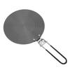 Ht Conduction Plate Aluminum Alloy Stove Top Ht Diffuser Reducer Flame Guard Simmer Plate with Detachable Handle for Kitchen
