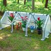 240*90*90cm Reinforced PE Greenhouse Cover Balcony Simple Greenhouse Cover For Outdoors Winter Planting Bracket Not Included