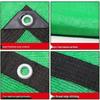 Enhanced Outdoor Sunshade Net: Durable, Heat-Insulating, UV-Protective, Anti-Aging Green Mesh for Balconies and Courtyards.