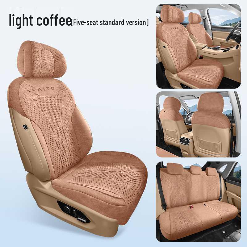 Breathable Full-Coverage Seat Cushions for Wenjie M5 Five-seat Version