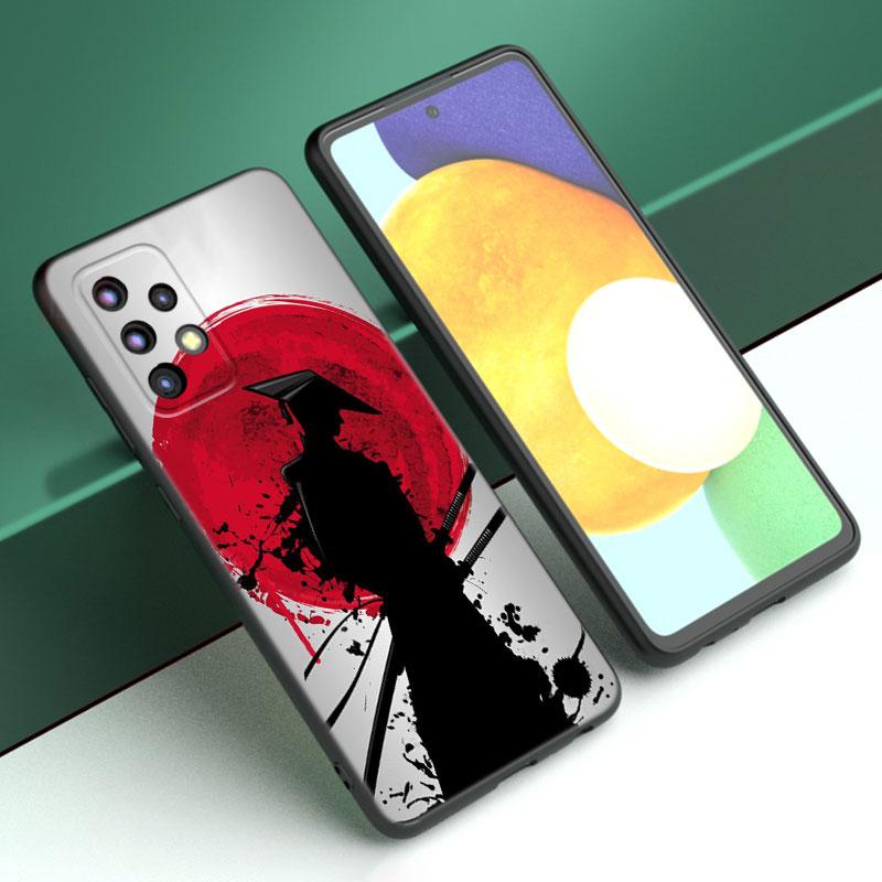 Japanese Samurai Art Phone Case For Samsung A04 A21 A30 A50 A52 S A13 A14 A22 A23 A32 A53 A73 5G A11 A12 A31 A33 A51 A70 A71 A72