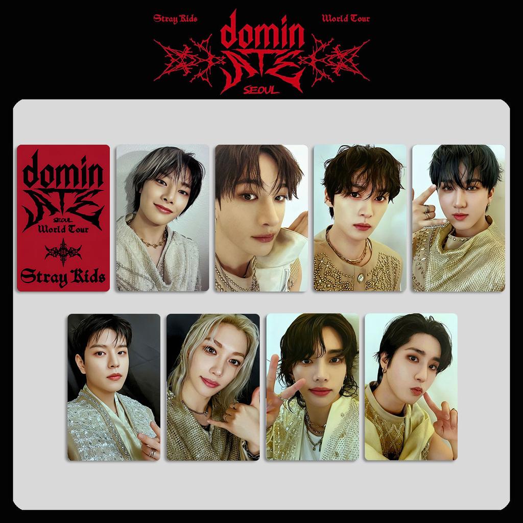 K-Pop Stray Kids Lomo Card Skzoo Concert Dominate World Tour Seoul Concert Dvd World Tour Little Carter Classic Card