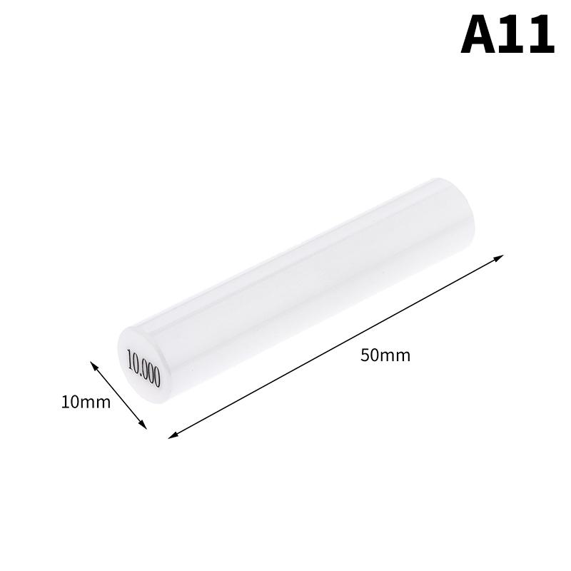 1Pc Range 0.5-10.00Mm,Ceramic Pin Gauge Grade 0 Gauge Tools For Carpentry Inspection Mechanical And Measurement