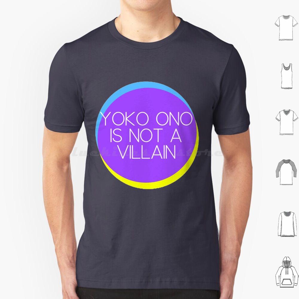 Yoko Ono Is Not A Villain Essential T Shirt 6xl Cotton Cool Tee Yoko Ono Yoko Peace The Music Ono 60s Imagine John Ringo Love