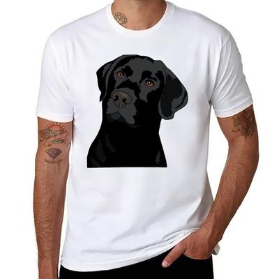 Duke the Lab T-Shirt Funny T Shirts Man T Shirt Custom Print T-Shirt
