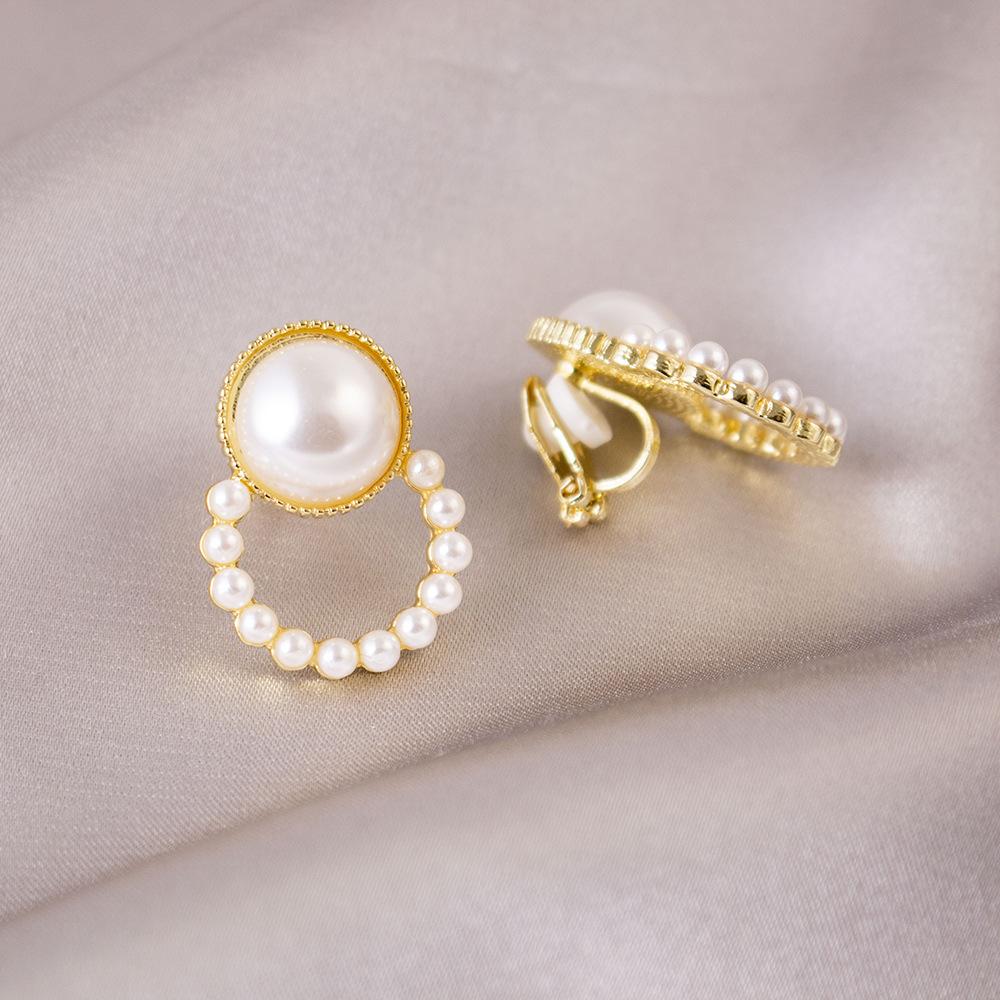 Versatile Light Luxury Ear Clips Without Pierced Ears Daily High-end Triangular Ear Clips Versatile Women's Earrings