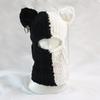 New Hand-Knitted Velvet Rabbit Ear Hat with Devil Horns - Warm, Thick, Sweet, and Stylish Spicy Girl Face Mask
