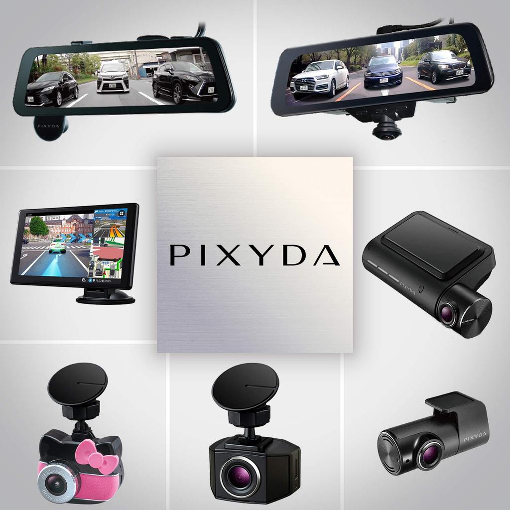 PIXYDA PDR800FR Front and Rear Dual Camera Drive 2 Full Noise Nighttime Image SONY Image LED Signal Dedicated microSD Parking Driving Alert for SEIWA