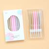 Free Bubble Birthday Candle Golden Silver Romantic Party Decoration Pink Fresh 6 Boxed Candles