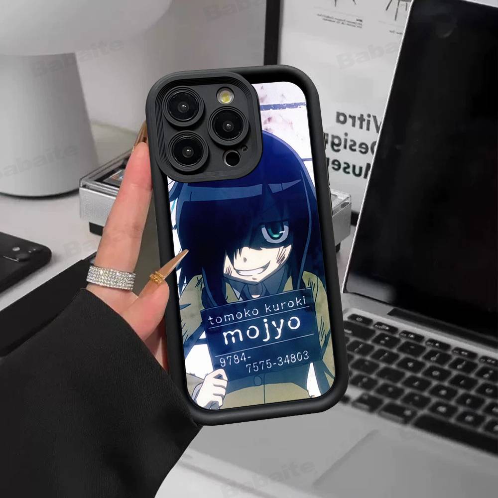 Watamote K-Kuroki T-Tomoko For IPhone 17 Pro Max 13 16 15 11 12 14 Plus Shockproof Soft Phone Cover
