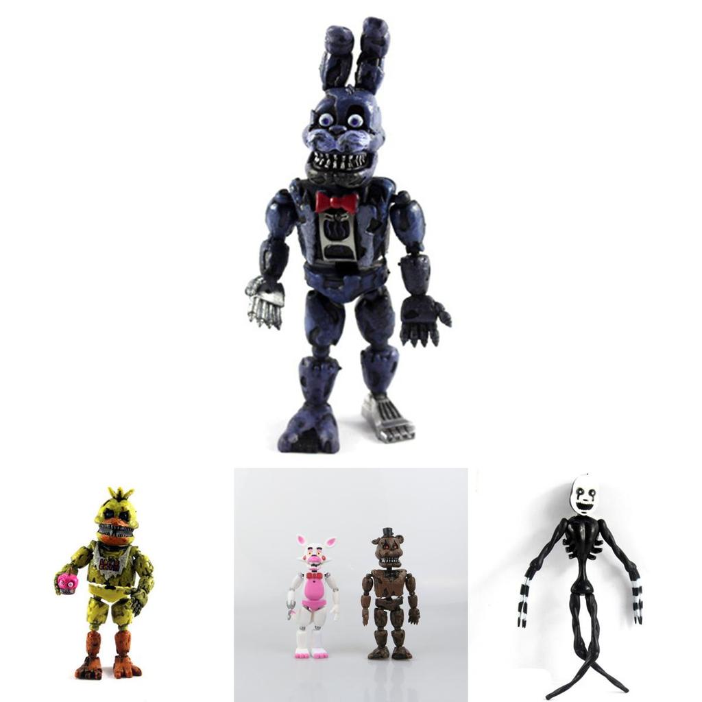 Premium 19cm Fnaf Five Nights At Freddy's 6pcs Pvc Figures For Creative Play